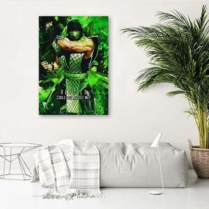 Obraz na plátne Postava hry Mortal Kombat Reptile - SyanArt Rozmery: 40 x 60 cm