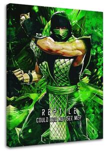 Obraz na plátne Postava hry Mortal Kombat Reptile - SyanArt Rozmery: 40 x 60 cm