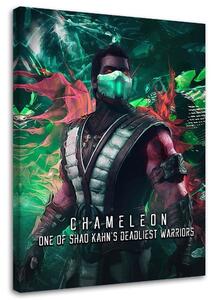 Obraz na plátne Hra Mortal Kombat Postava chameleóna - SyanArt Rozmery: 40 x 60 cm