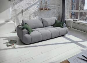 ROZKLADACIA POHOVKA, plast, textil, kompozitné drevo, sivá Livetastic - Sedačky, Online Only