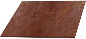 Veko na záhradné ohnisko 50 × 50 × 1 cm, corten CORGARDEN 1019