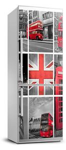 Samolepiace nálepka na chladničku Koláž Londýn