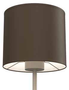 Stolná lampa ARDEN 1xE27/15W/230V béžová/hnedá