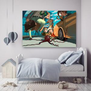Obraz na plátne Magická chobotnica v meste - Gustavo Gabriel San Martin Rozmery: 60 x 40 cm
