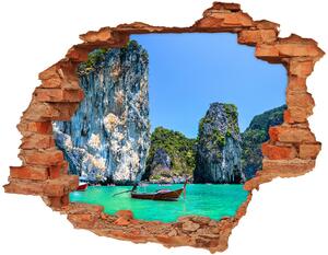 Fototapeta diera na stenu 3D Člny thailand nd-c-66910286