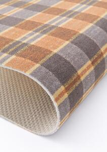 Metrážny koberec Forbo Flotex Vision F70-590001 Plaid Rust