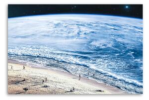 Obraz na plátne Vesmírna pláž - Alex Griffith Rozmery: 60 x 40 cm