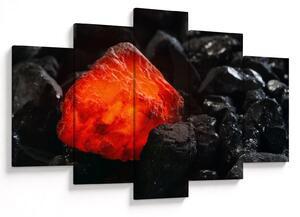 Obraz - Žeravý nerast (150x105 cm)
