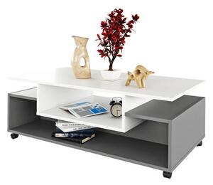 Massive home | Konferenční stolek Mora - bílá/grafit MH2380150