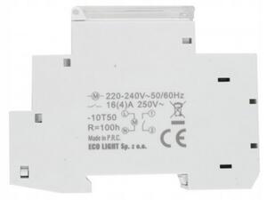 ECOLIGHT Elektronický časovač IP20 - 16A