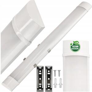 ECOLIGHT LED dielenské svietidlo 120cm - 230V - 40W - IP20 - studená biela