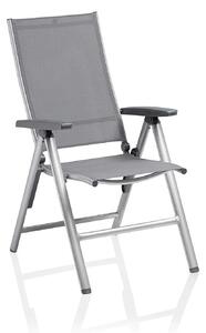 Cirrus Silver-Line polohovacie kreslo sivé