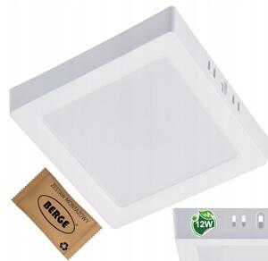 BERGE Prisadený štvorcový LED panel 12W - 1320lm - neutrálna farba
