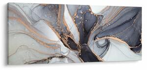 Obraz - Šedý mramor (120x50 cm)