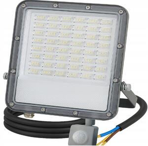 BERGE LED reflektor ODYN s pohybovým senzorom 100W - 9000lm - 4000K - IP66