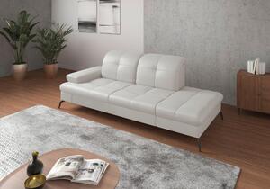 LEŇOŠKA, textil, koža, biela Sit & More - Online Only obývacie izby, Online Only