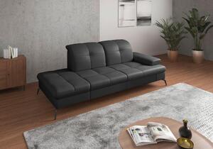 LEŇOŠKA, textil, koža, čierna Sit & More - Online Only obývacie izby, Online Only
