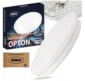 BERGE Prisadený LED stropný panel 12W 860lm okrúhly SZ