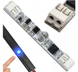 BERGE Stmievač/dotykový spínač pre LED pásky/LED profily 72W
