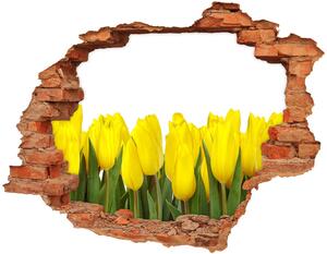 Fotoobraz diera na stenu Žlté tulipány nd-c-2665979