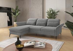 ROHOVÁ SEDAČKA, textil, sivá Sit & More - Sedačky, Online Only