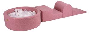 MeowBaby® Bazénová zostava BOUCLE Pink