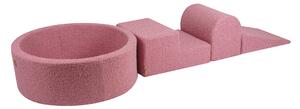 MeowBaby® Bazénová zostava BOUCLE Pink