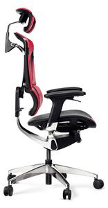 Kancelárska ergonomická stolička DIABLO V-DYNAMIC: karmínová Diablochairs 3S-7H80-CPQL