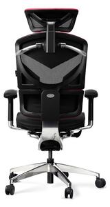 Kancelárska ergonomická stolička DIABLO V-DYNAMIC: karmínová Diablochairs 3S-7H80-CPQL