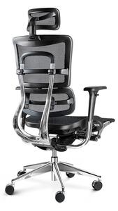Kancelárska ergonomická stolička DIABLO V-MASTER: čierna Diablochairs E7-JB7U-4RCG