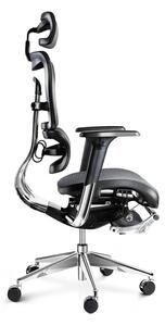 Kancelárska ergonomická stolička DIABLO V-MASTER: čierno-šedá Diablochairs 1W-9706-5A8S