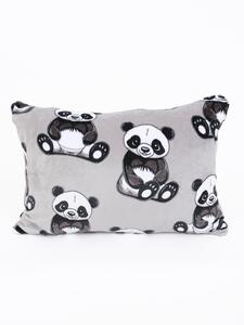 Obliečka na vankúš mikroplyš Exclusive 40 × 60 cm - Panda