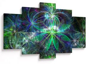 Obraz - Abstraktné geometrické tvary (150x105 cm)