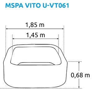 Marimex Bazén vírivý MSPA Vito U-VT062