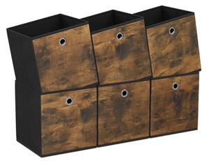 Set úložných boxov RFB126B01 (6 ks)