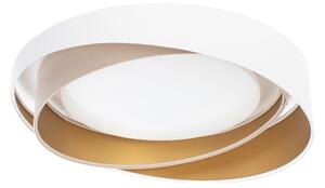 LED stropné svietidlo GALAXY MODERN LED/24W/230V pr. 55 cm biela/béžová/zlatá