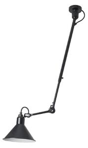 Stropné Lampa Lampe Gras, Čierna, Obývacia izba, Kov