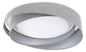 LED stropné svietidlo GALAXY MODERN LED/24W/230V pr. 55 cm sivá/strieborná