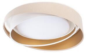 LED stropné svietidlo GALAXY MODERN LED/24W/230V pr. 55 cm béžová/biela/zlatá