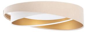 LED stropné svietidlo GALAXY MODERN LED/24W/230V pr. 55 cm béžová/biela/zlatá
