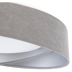 LED stropné svietidlo GALAXY MODERN LED/24W/230V pr. 55 cm sivá/strieborná