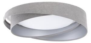 LED stropné svietidlo GALAXY MODERN LED/24W/230V pr. 55 cm sivá/strieborná