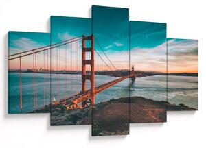 Obraz- Golden Gate, San Francisco (150x105 cm)