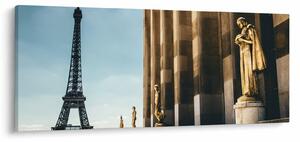 Obraz z Trocaderského námestia, Paríž (120x50 cm)