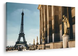 Obraz z Trocaderského námestia, Paríž (90x60 cm)