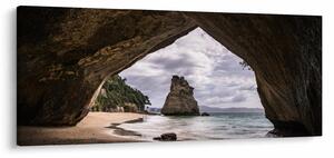 Obraz z jaskyne, Nový Zéland (120x50 cm)