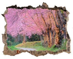 Nálepka fototapeta 3D výhled Čerešňové kvety
