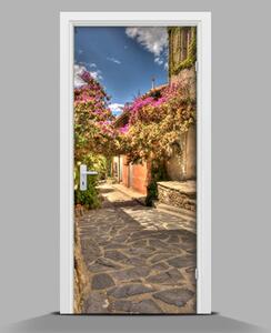 Nálepka na dvere Grécke mestečko wallmur-pl-f-88826915