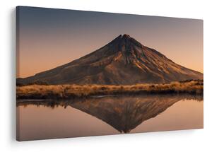 Obraz odrazu hory Taranaki, Nový Zéland (90x60 cm)