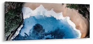 Obraz pláže Nusa Penida, Indonézia (120x50 cm)